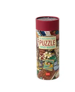1000 dielikov Legami Legami Puzzle 1000 - Puzzle - Milovník kníh VINTAGE MEMORIES