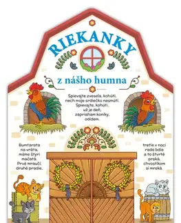 Leporelá, krabičky, puzzle knihy Riekanky z nášho humna