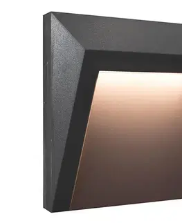 LED osvetlenie  Vonkajšie schodiskové svietidlo HOLDEN LED/1W/230V IP65 antracit 309266