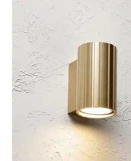 Svietidlá BRILAGI - Nástenné svietidlo CRISPINA 1xGU10/10W/230V 10 cm zlaté 8590828132325