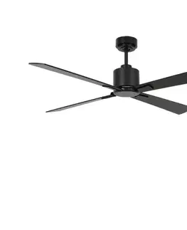 Ventilátory Lucci air 510523 - Stropný látor AIRFUSION CLIMATE čierna + diaľlkové ovládanie 510523