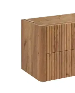 Skrinky do kúpeľne Elvisia Skrinka pod umývadlo LINEA Oak craft | 100 cm