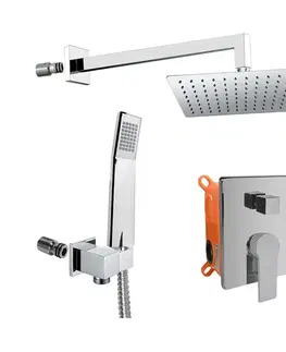Kúpeľňové batérie MEREO Mereo Sprchový set s dvojcestnou podomietkovú batérií CB650SD1