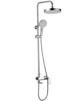 Kúpeľňové batérie REA REA - Sprchový set s batériou 150mm Veneta Chróm REA-P7843