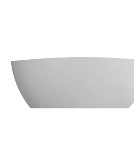 Vane OMNIRES - BARCELONA M+vpne stojaca vaňa, 156 x 71 cm, biela mat BARCELONA156BM