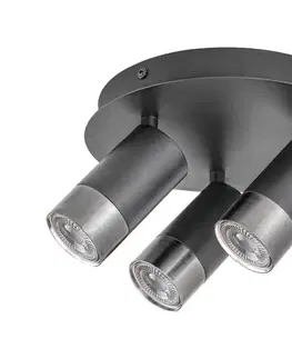 Svietidlá Rabalux 5071 - Bodové svietidlo ZIRCON 3xGU10/5W/230V 5071