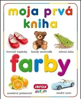 Leporelá, krabičky, puzzle knihy Moja prvá kniha - farby