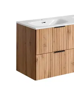 Skrinky s umývadlom ArtCom Kúpeľňová skrinka s umývadlom ADEL Oak U120/1 | 120 cm