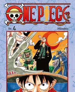 Manga One Piece 4: Půlměsíc - Eiičiró Oda,Petr Kabelka,Eliška Kabelková Vítová