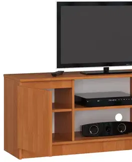 TV stolíky Dizajnový TV stolík ROMANA140, jelša