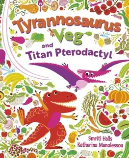Leporelá, krabičky, puzzle knihy Tyrannosaurus Veg and Titan Pterodactyl - Smriti Halls