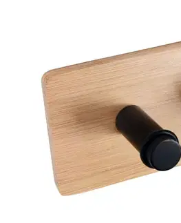Držiaky na uteráky BISK - Háčik dvojitý hranatý Plain
