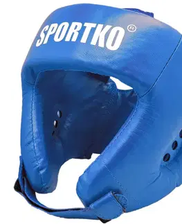 Boxerské prilby SportKO OK2 modrá - M