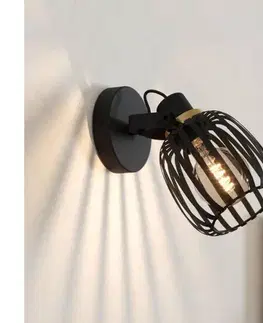 Svietidlá Eglo 900661 - Nástenné bodové svietidlo GIRONA 1xE27/40W/230V 900661