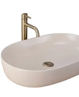 Umývadlá REA - Umývadlo na dosku CLEO 61 BEIGE MATT REA-U9655