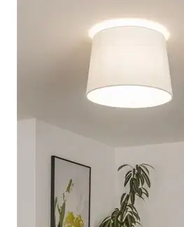 Svietidlá BRILAGI - LED prisadený luster CERIA 1xE27/40W/230V pr. 30 cm biely BG3988+EG781035