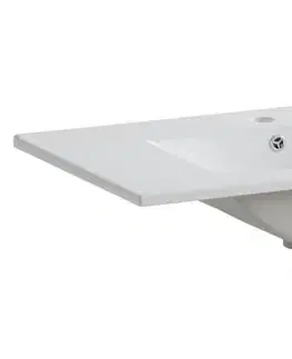Umývadlá ArtCom Keramické umývadlo CFP 80D | biely lesk 80 cm