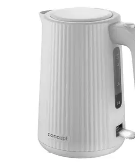 Predlžovacie káble Concept RK2390 - Rýchlovarná kanvica 1,7 l 2200 W/230 V biela rk2390