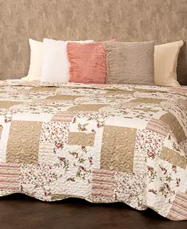 Prikrývky 4Home Prehoz na posteľ Patchwork, 140 x 220 cm
