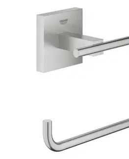 Svietidlá GROHE 40978DC0 - Nerezový držiak toaletného papiera START CUBE 40978DC0