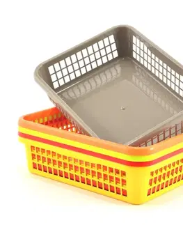Košíky úložné PLAFOR - Košík A5 rôzne farby