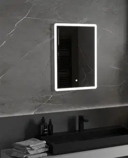 Kúpeľňové zrkadlá MEXEN - Navia zrkadlo s osvetlením 50 x 70, LED 6000K, 9803-050-070-611-00