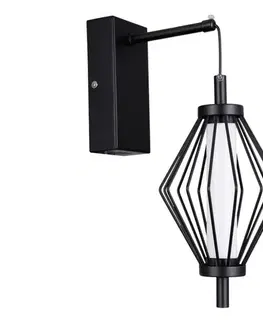 Svietidlá  WL-34403-1-BK - LED nástenné svietidlo SEVILLA LED/5W/230V 3000K čierne WL-34403-1-BK