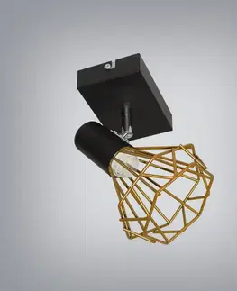 Lampy do obývačky Nástenné bodové svietidlo Mini Szach 2740KZ/Z-A-1 LS1