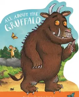 Leporelá, krabičky, puzzle knihy All About the Gruffalo - Julia Donaldson