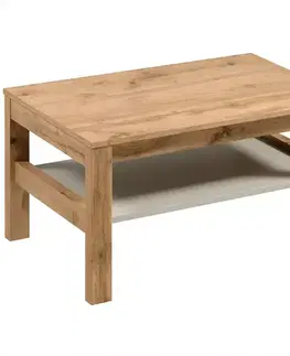 Konferenčné stolíky s úložným priestorom Konferenčný Stolík Indygo ST dub wotan-beige