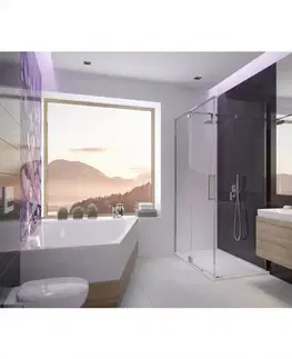 Sprchové kúty Sprchový kút KW KNDJ2L/Tensa-90x100-S cm/SBW0
