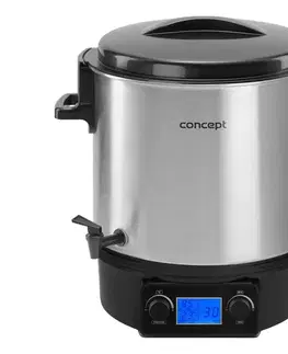 Predlžovacie káble Concept ZH0040 - Zavárací hrniec 27 l 2000W/230V nerez/čierna ZH0040