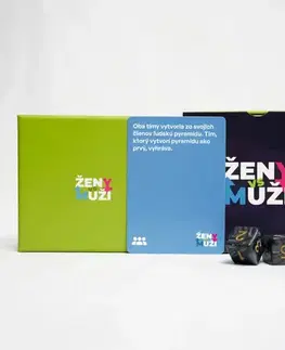 Párty hry DELAB Kartová hra Ženy vs. Muži