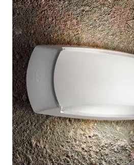 Svietidlá Ideal Lux - Vonkajšie nástenné svietidlo FELIX 1xE27/23W/230V IP66 biela 123776