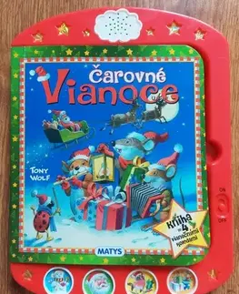 Zvukové knihy Detský tablet - Čarovné Vianoce - Tony Wolf
