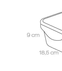 FRESHBOX Tescoma dóza FRESHBOX 2.0 l, štvorcová