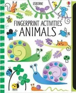 V cudzom jazyku Fingerprint Activities - Animals - Fiona Watt,Erica Harrison