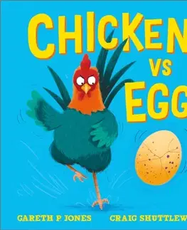 Leporelá, krabičky, puzzle knihy Chicken vs Egg - Gareth P. Jones