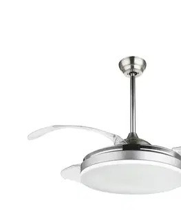 Ventilátory GLOBO 350 - LED Stropný látor s diaľkovým ovládačom CABRERA LED/36W/230V 0350