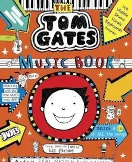 V cudzom jazyku Tom Gates - The Music Book - Liz Pichon