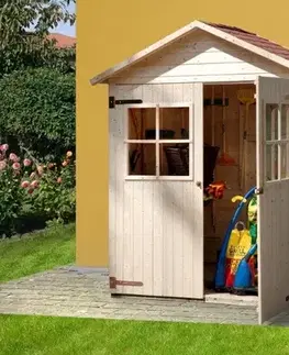 Zahradné domčeky Drevený záhradný domček 357 Weka