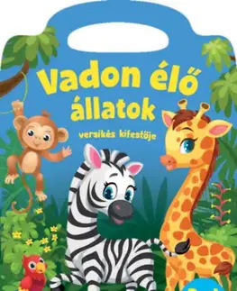 Pre deti a mládež - ostatné Vadon élő állatok - versikés kifestő