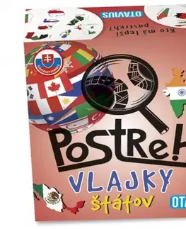 Spoločenské hry Otavius Spoločenská hra Postreh! Vlajky štátov
