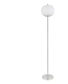 Lampy Globo 15345SNO - Stojacia lampa BLACKY I 1xE27/60W/230V 15345SNO