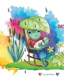 Básničky a hádanky pre deti Žabiatko/ Das Fröschchen - Jarmila Roser