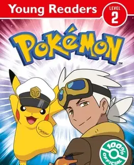 Príprava do školy, pracovné zošity Pokemon Young Readers Level 2: Special Training with Cap - Pokémon