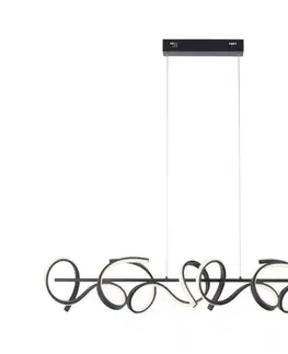 Svietidlá Leuchten Direkt 19033-18 - LED Stmievateľný luster na lanku CURLS 4xLED/10,2W/230V 19033-18