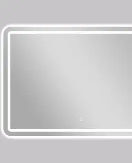 Kúpeľňové zrkadlá CERANO - Kúpeľňové LED zrkadlo Aspetto - 100x70 CER-429352