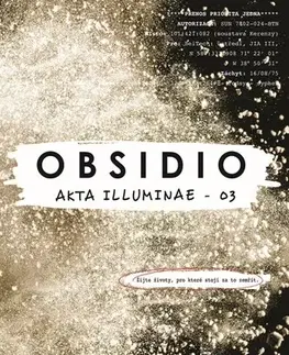 Fantasy, upíri Obsidio - Amie Kaufmanová