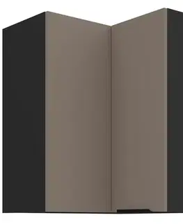 Kuchynské skrinky visiace Kuchynská skrinka Aria-Ta/Bl Anti Fingerprint 60x60 Gn-72 2f (90°)